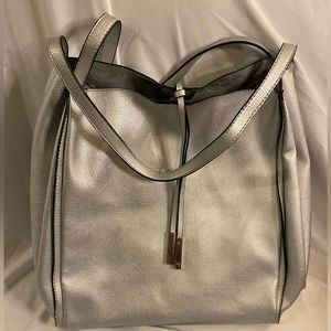NWOT A New Day Silver Tote Bag